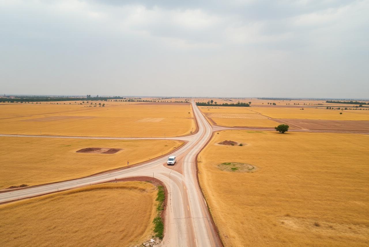 Greenfield Land Parcels — Land property in Dholera–Ahmedabad corridor fringe, Dholera SIR